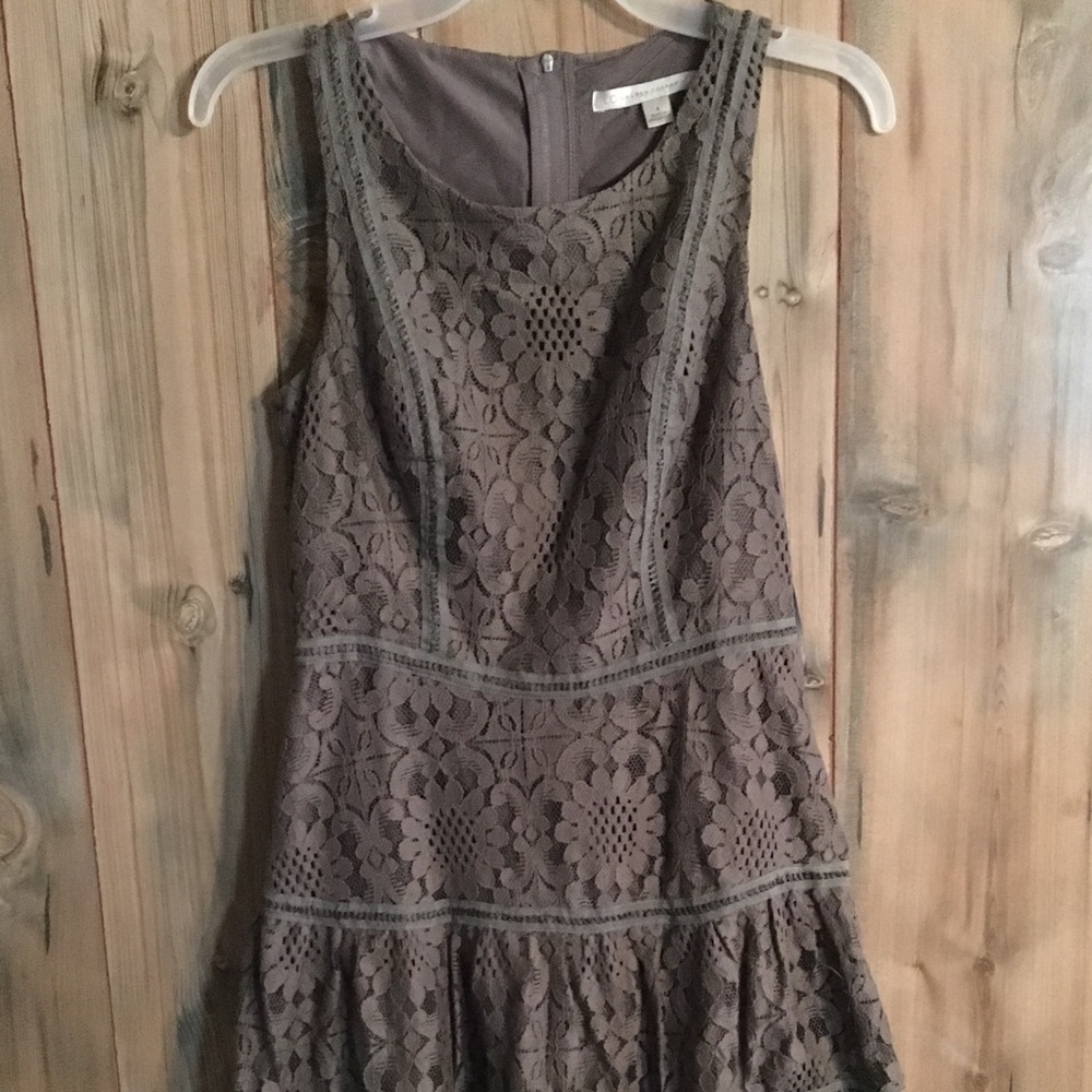 Juniors olive green dress